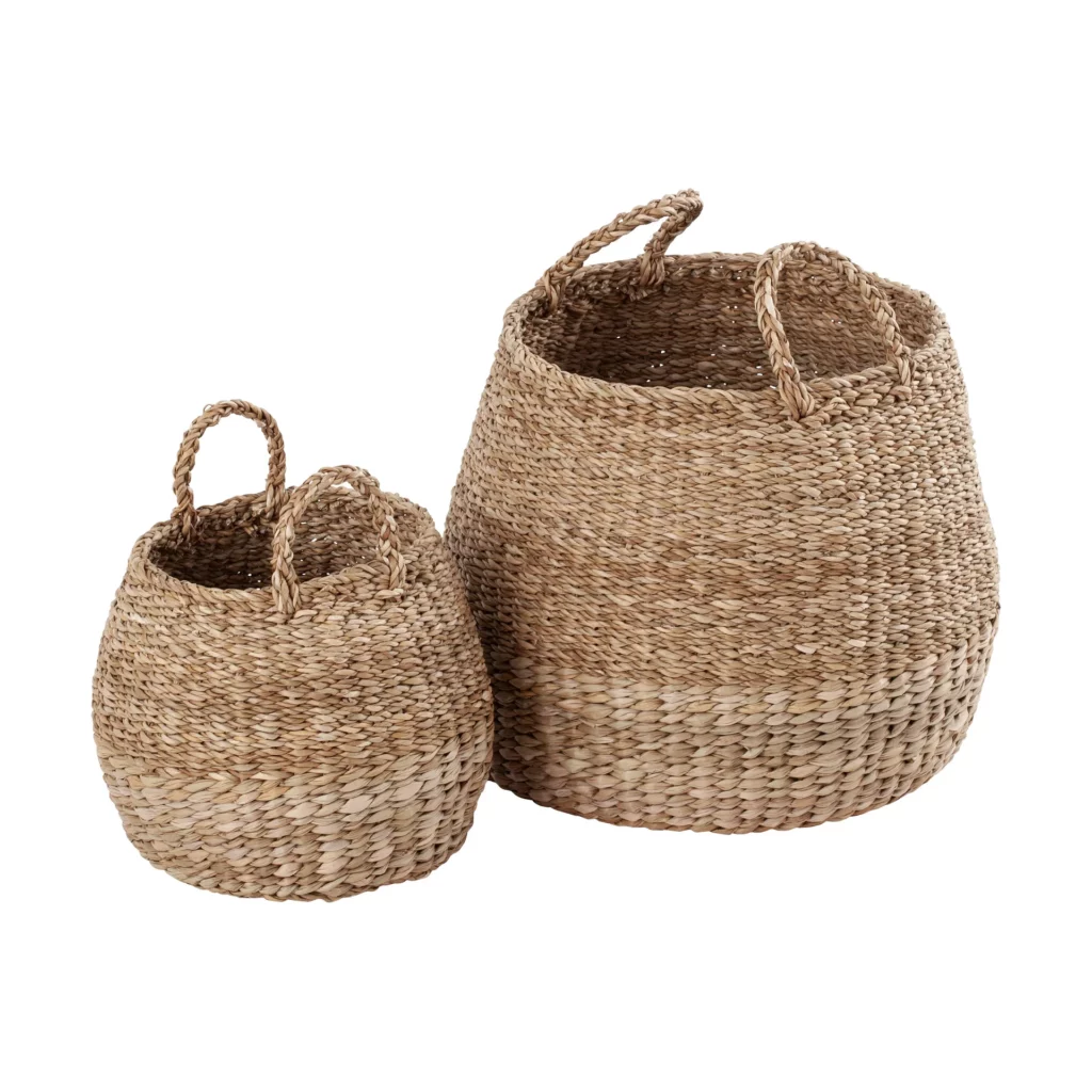 Esther förvaringskorg med handtag 2-pack